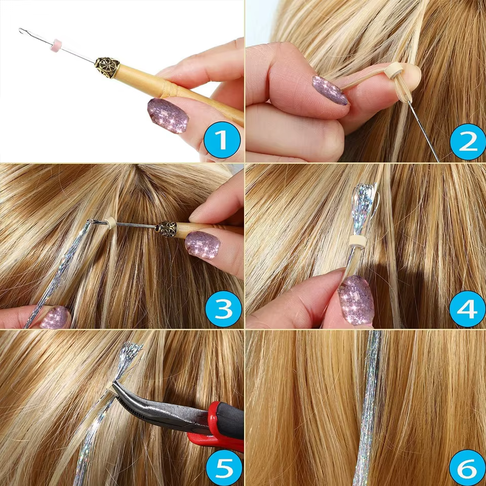 Kit de guirlandes de cheveux