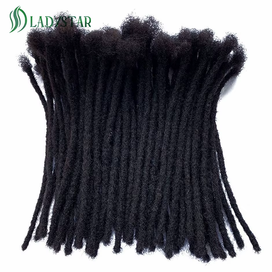Extensions de cheveux humains Dreadlock 8 pouces