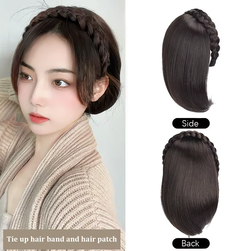 Perruque pour femme, cheveux courts