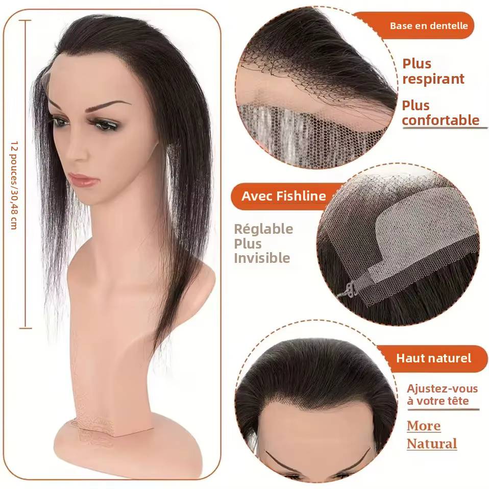 Perruque Lace Frontal Wig naturelle