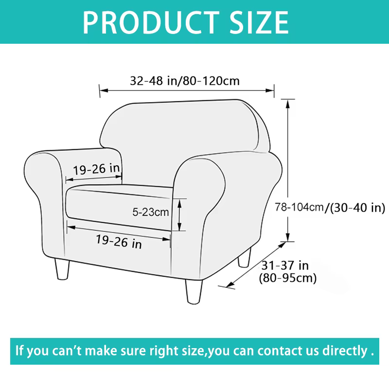2 pièces housses de chaise en Faux cuir housse de canapé à siège unique housse de chaise extensible housse de canapé pour chien de compagnie housse pour salon