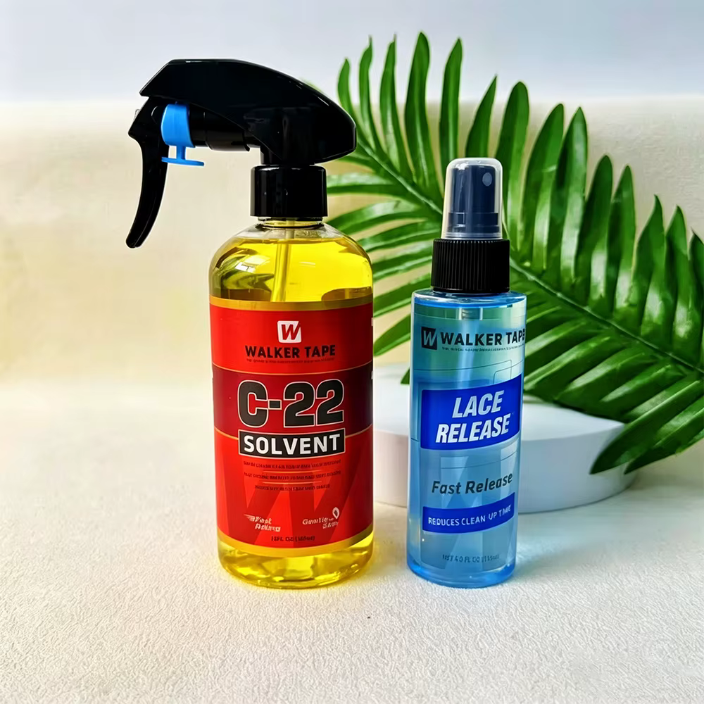 Dégraissant pour perruques en dentelle, dissolvant de colle pour toupets, dégraissant pour extensions de cheveux, dégraissant pour bandes adhésives Walker Tape C-22 en spray