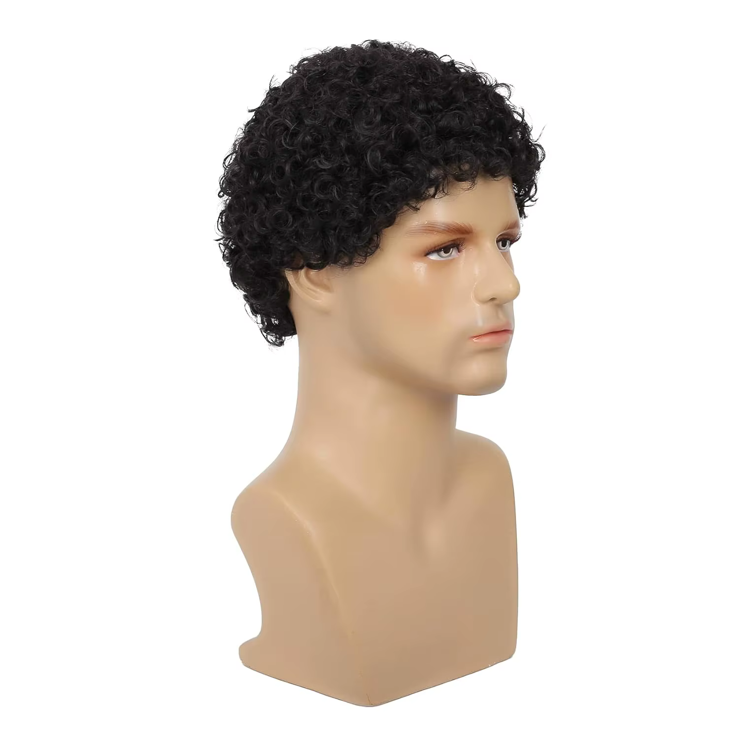 Tereshar synthétique hommes bouclés Afro perruques courte perruque bouclée pour homme gars Rocker