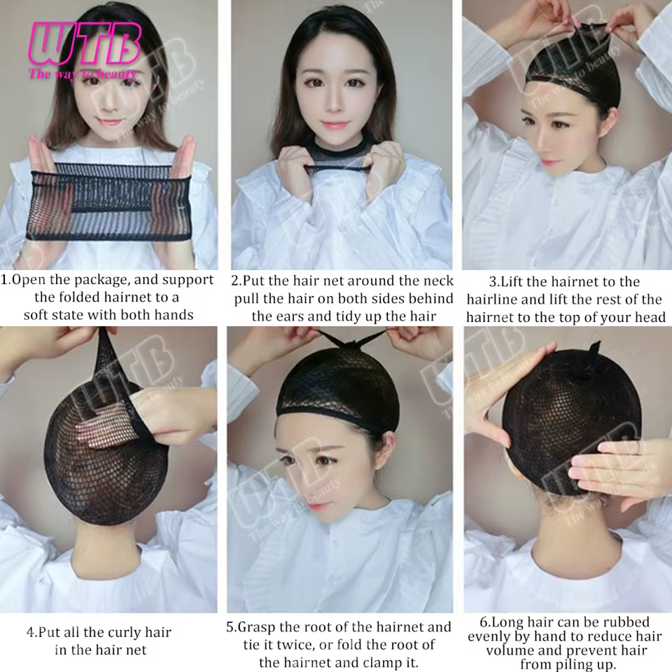 WTB Perruque synthétique beige style Lolita
