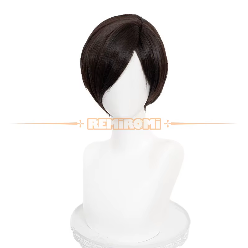 Perruque de cosplay Ada Wong du jeu Resident Evil Requiem