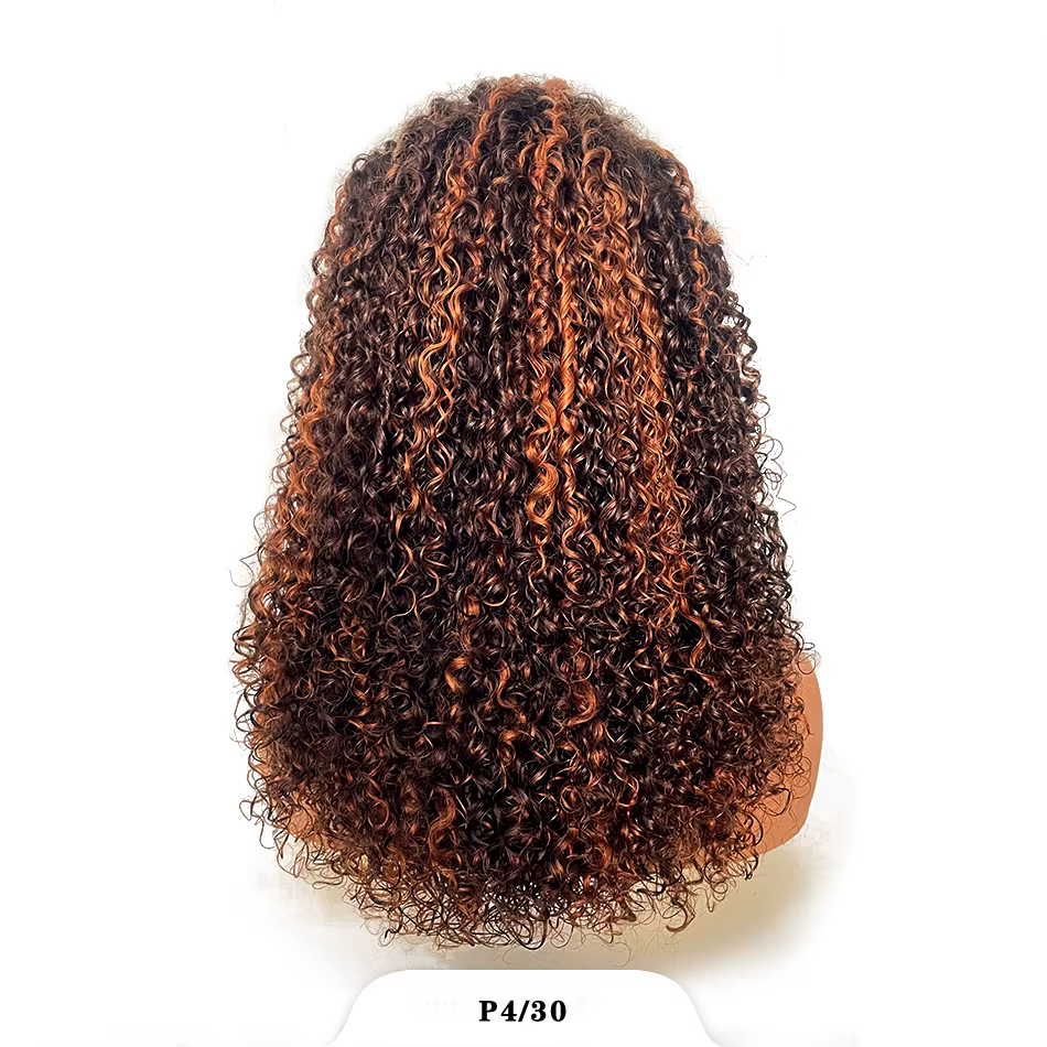 Perruques Afro Kinky Curly Lace Frmetals