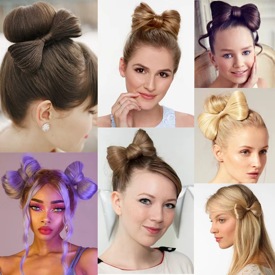 Pince à Cheveux Synthétique avec Nministériels d Papillon pour Chignon
