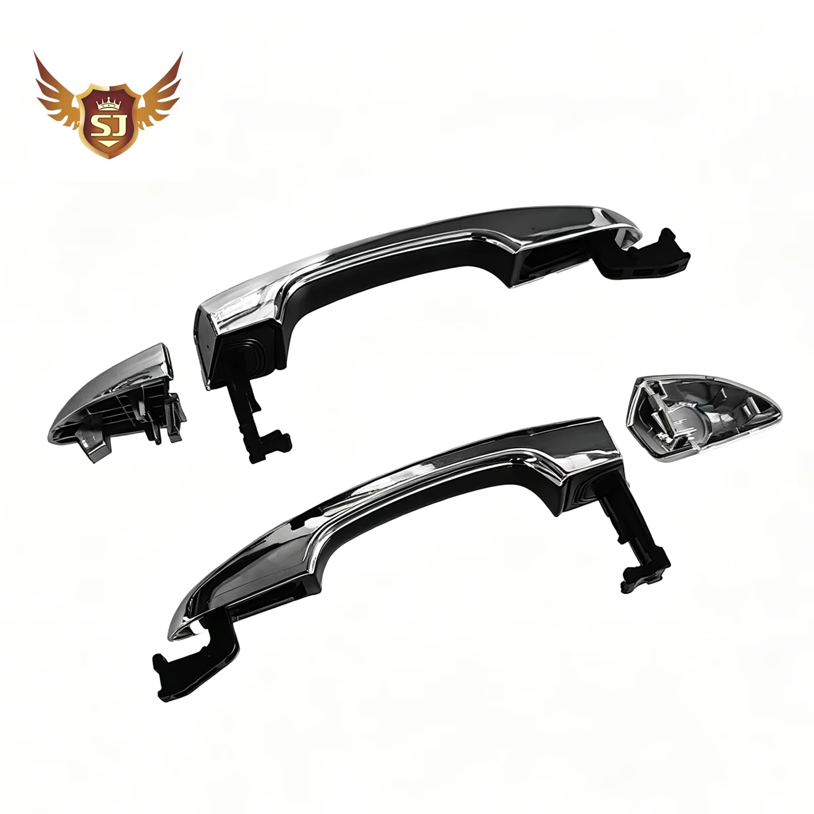 Poignée de porte extérieure chromée pour Hyundai Sonata 2015-2019 CHROME AVANT ARRIÈRE GAUCHE DROITE