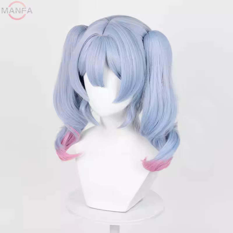 2 styles de perruque de Cosplay Miku Rabbit Hole