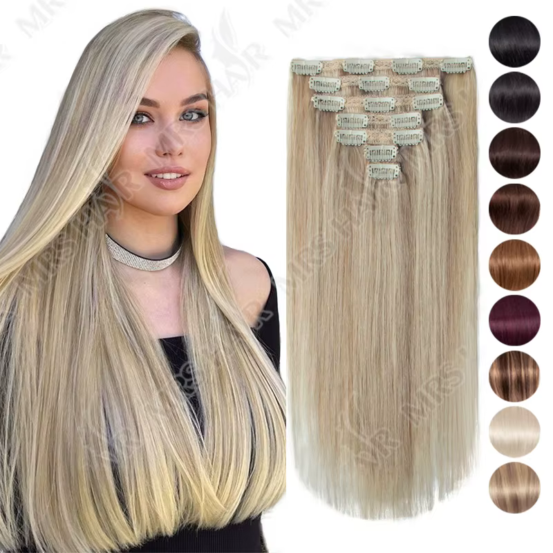 Extensions de Cheveux Naturels à Clips