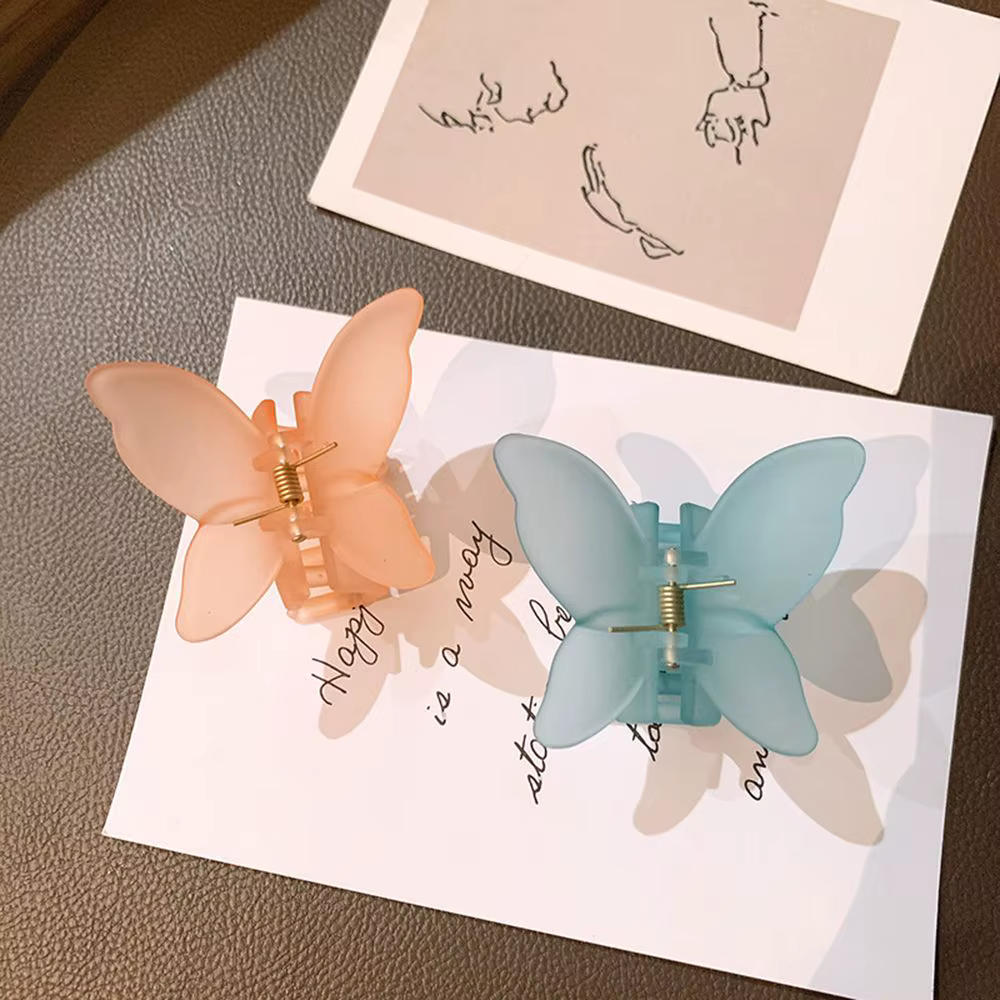 Pince à cheveux papillon pour femmes et filles