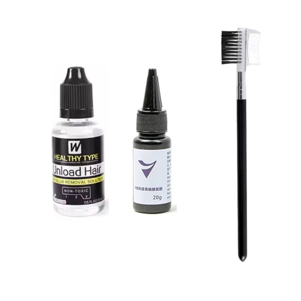20g v-lumière technologie Extension de cheveux perruque colle v-light transmission
