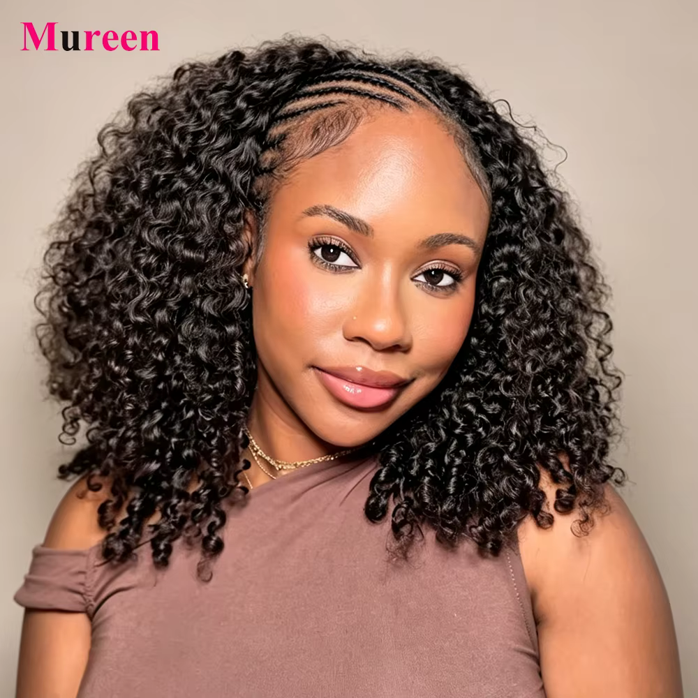 Demi-perruque 100% cheveux humains pour femmes