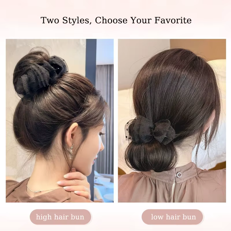 Extensions de chignon synthétiques