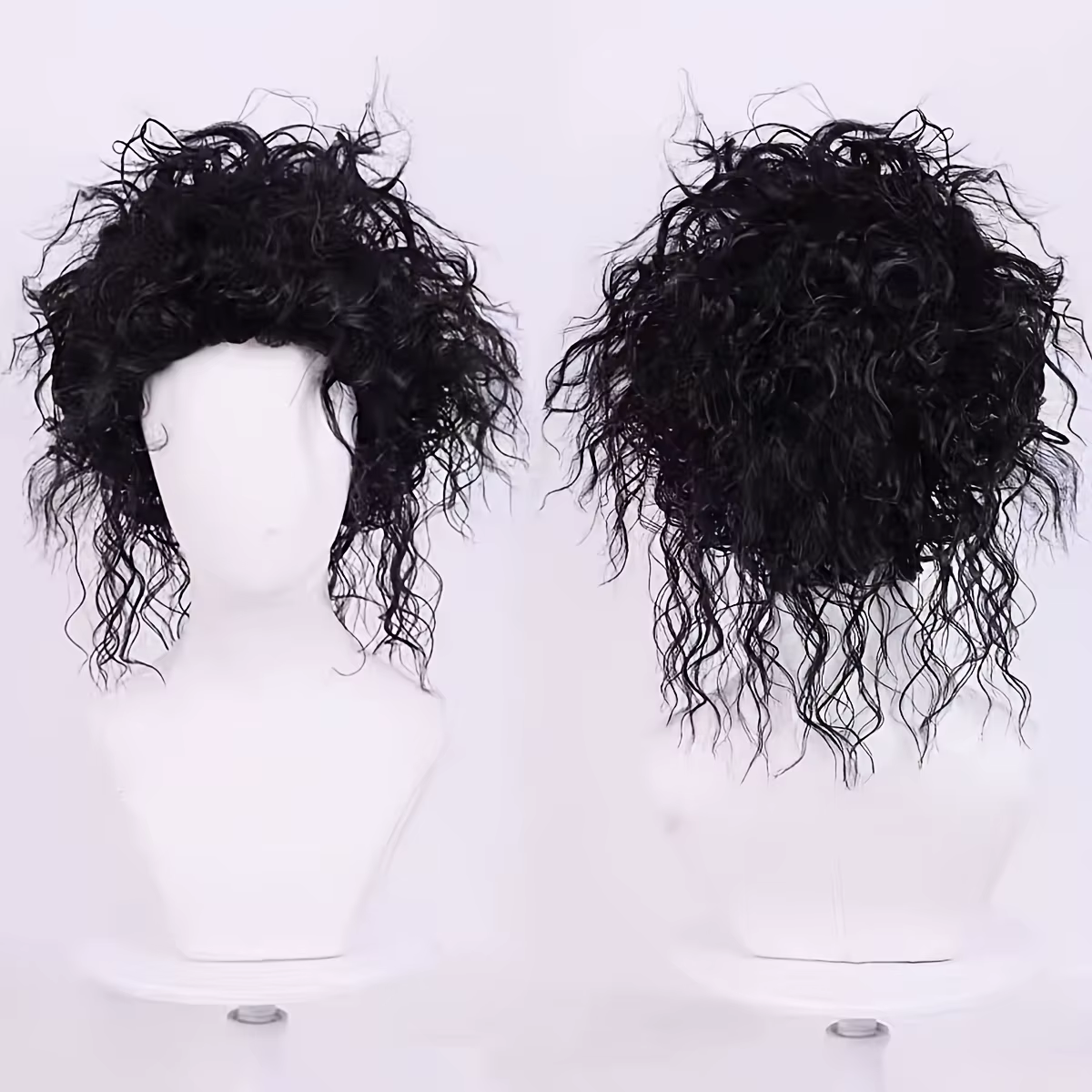 Perruque synthétique de haute qualité pour cosplay du personnage Edward Scissorhands