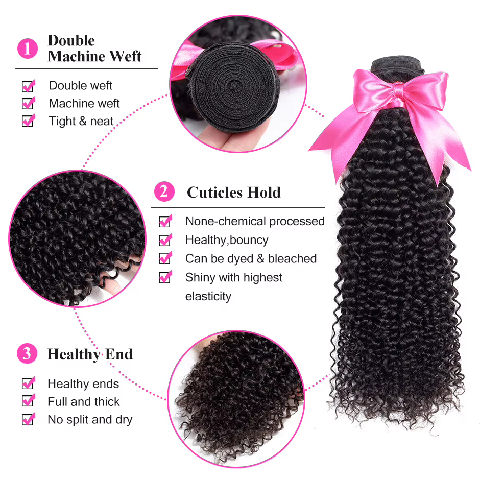 Extension de cheveux mongoliens 100% naturels-ISEE HAIR