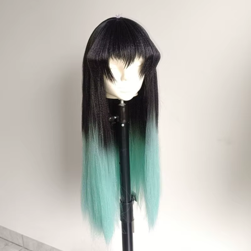 Perruque de Cosplay Demon Slayer Tokitou Muichirou
