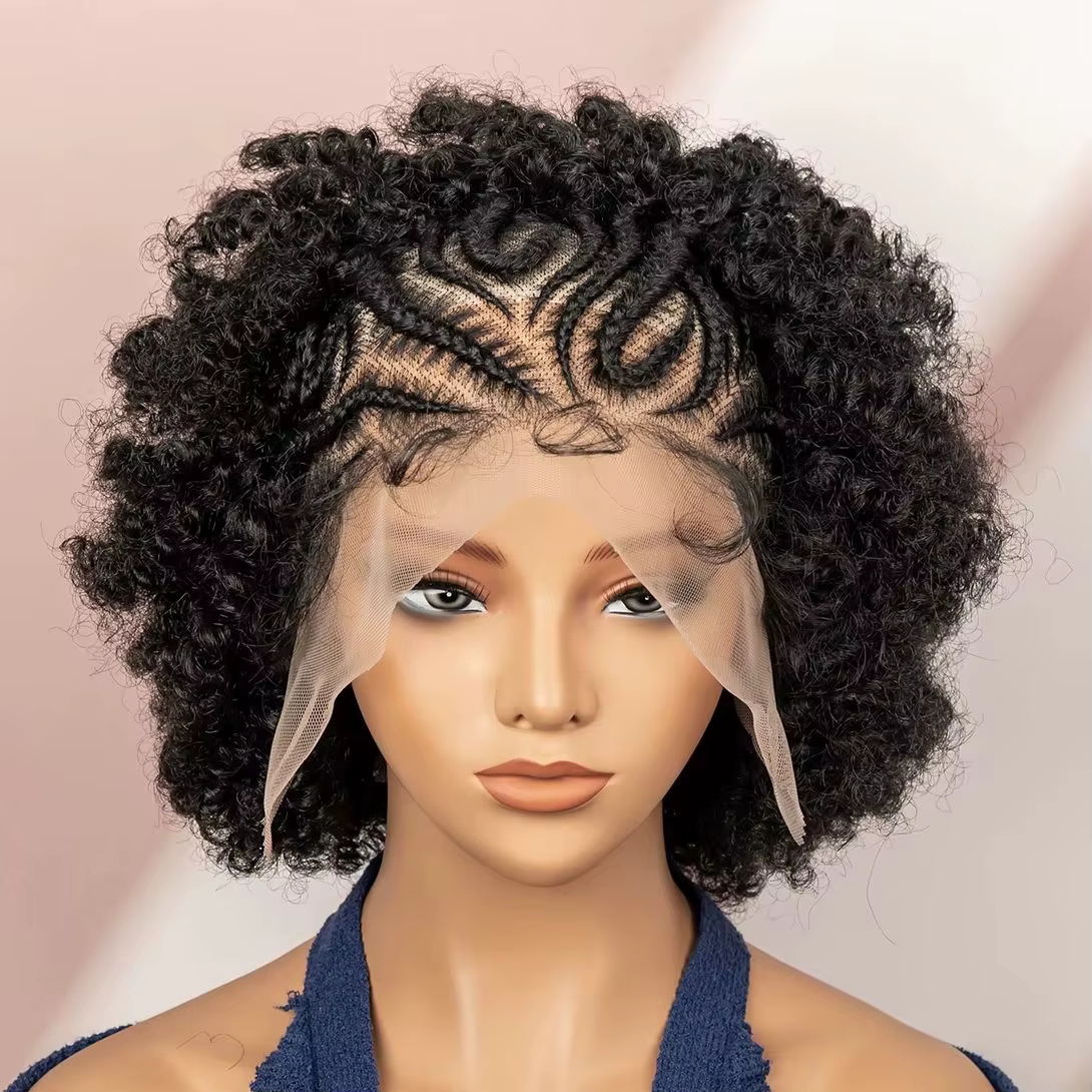 Perruque Afro crépue bouclée
