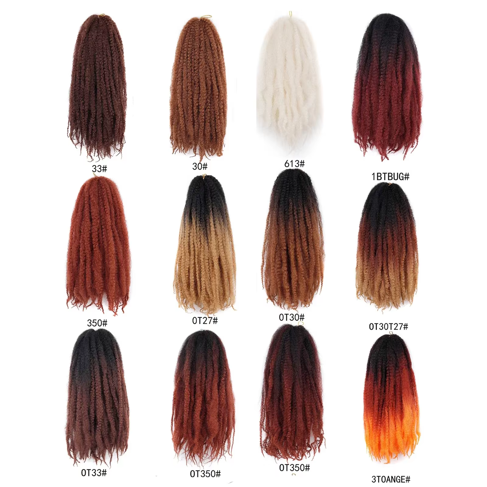 Crochet cheveux Marley torsion tressage