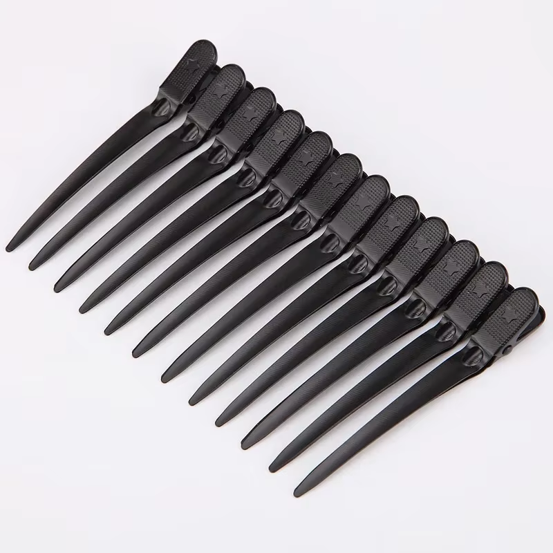 36 pinces de sectionnement en acier inoxydable pour coiffure et coupe de cheveux