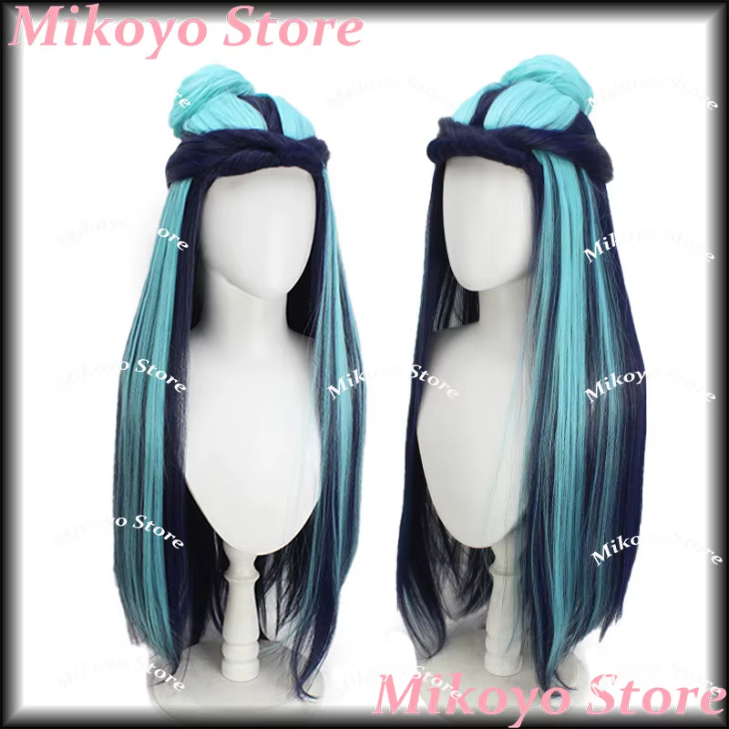 Perruque de cosplay Sword Shield Nessa
