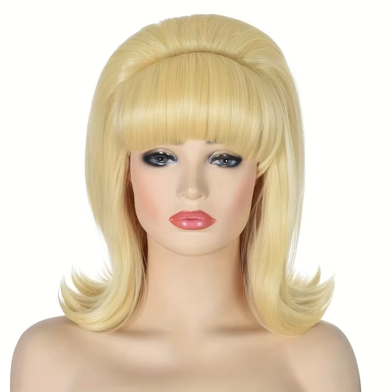 Perruque Bob blonde de 14 pouces pour femmes