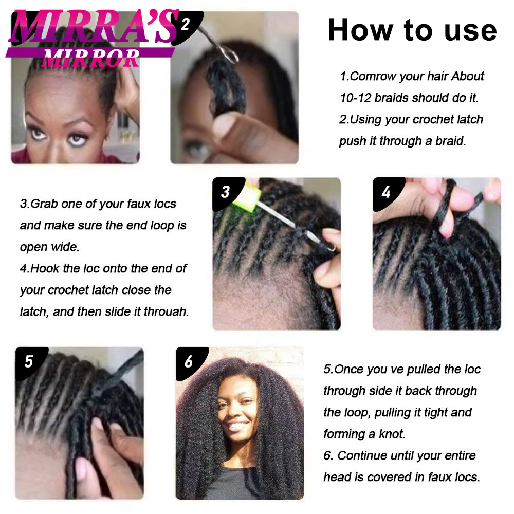 Marley Twist tressage cheveux 18/24 pouces