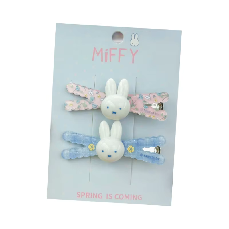 Nouvelle pince à cheveux Miffy lapin