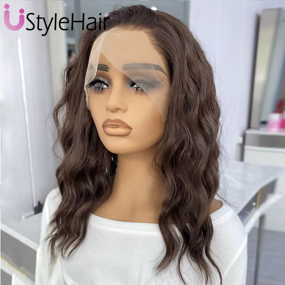 UStyleHair – perruque Lace Front Wig synthétique brune