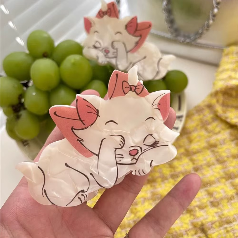 Pince à cheveux animal dessin animé pour femmes et filles