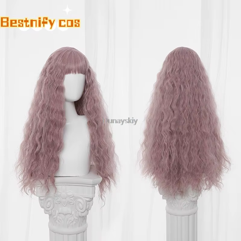 Anime NANA Reira Serizawa Cosplay perruque longue bouclée rose