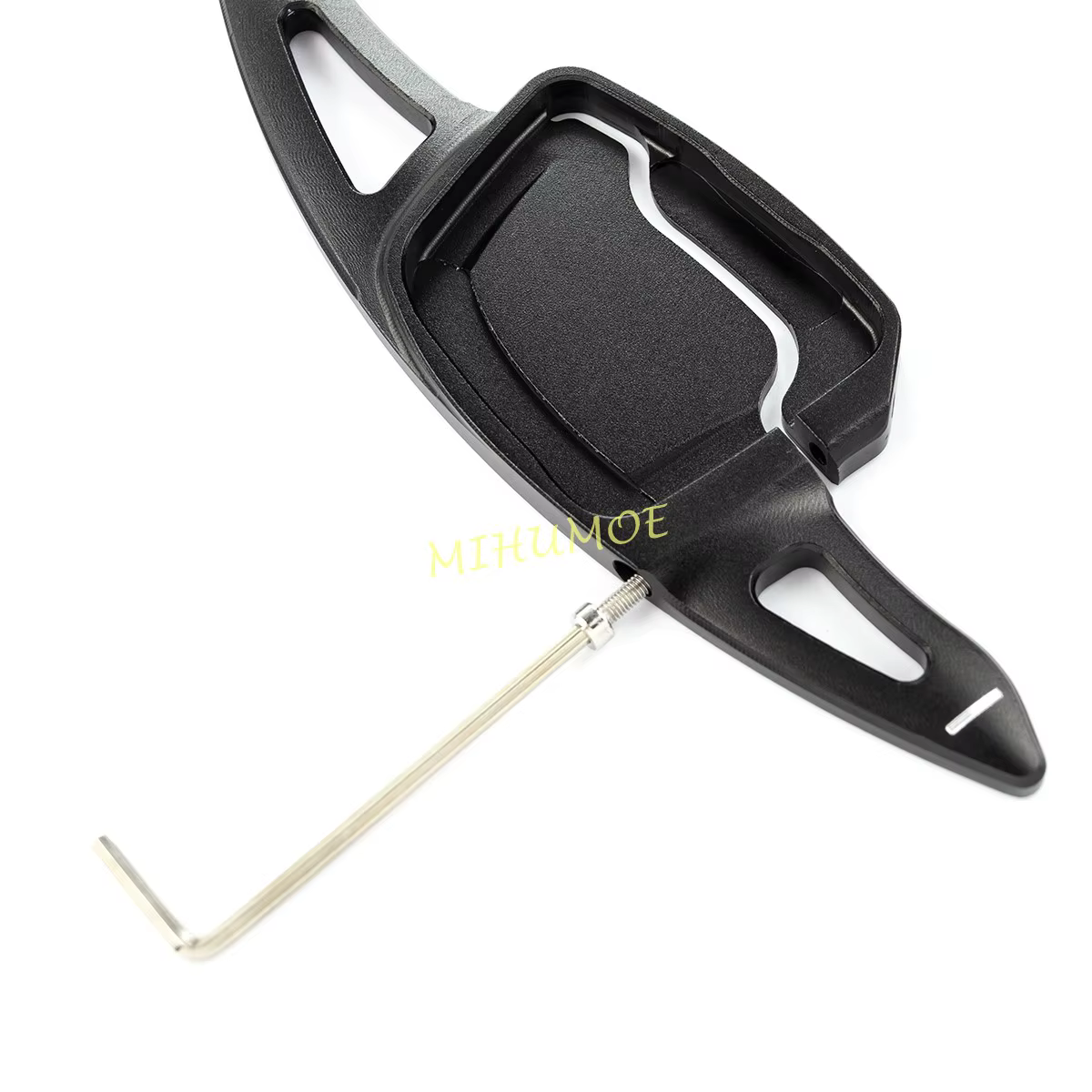 Extension de levier de vitesse de palette de volant intérieur en aluminium, pour Audi A3 A4 B9 A5 A6 C8 A7 2020 2021 2022 2023, accessoires noirs