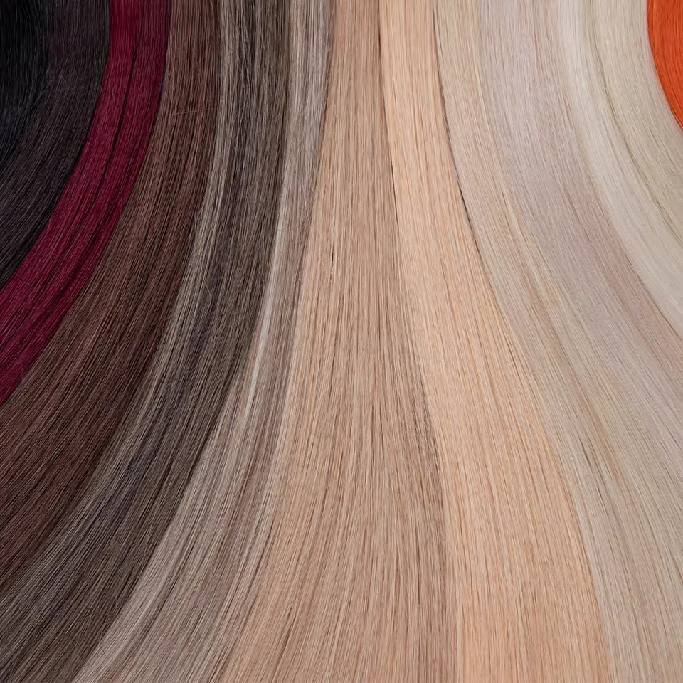 Mèches synthétiques naturelles lisses pour Salon de coiffure