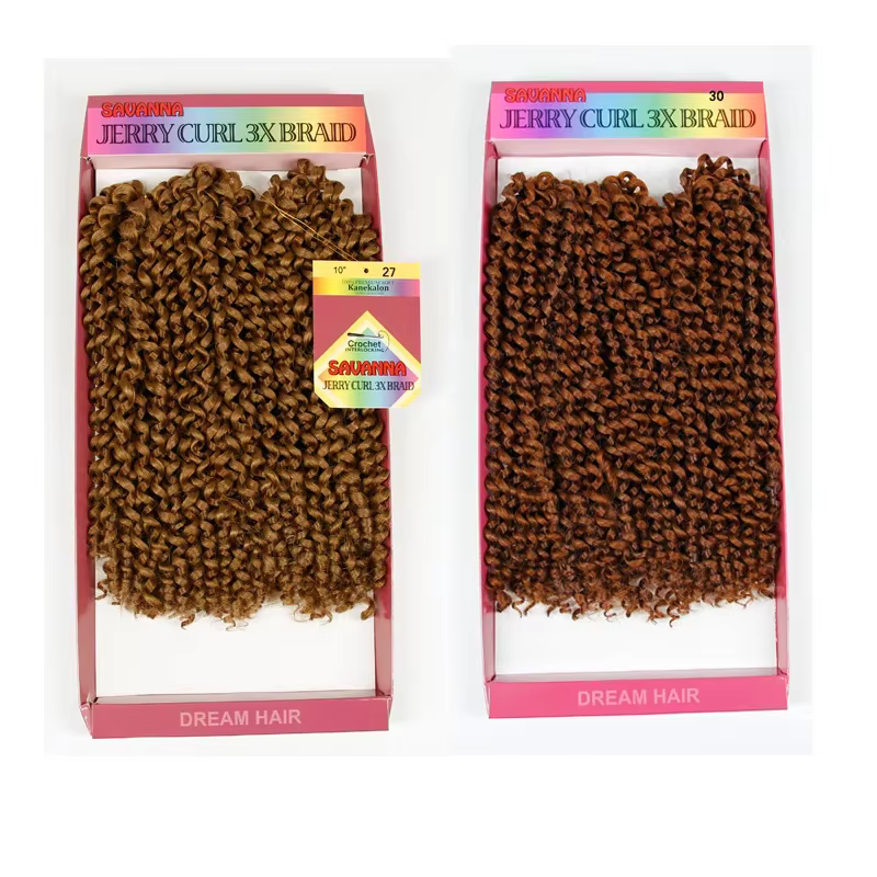 Qp Hair-Extensions de Cheveux Synthétiques Bouclés