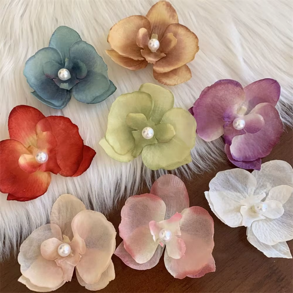Épingle à cheveux fleur super nickel é