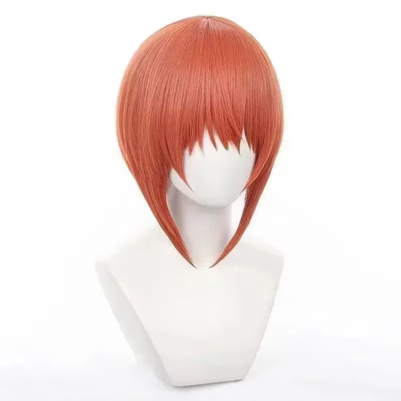 Perruque de cosplay Kagura avec couvre-chef inspirée de l'anime Gintama pour filles et femmes