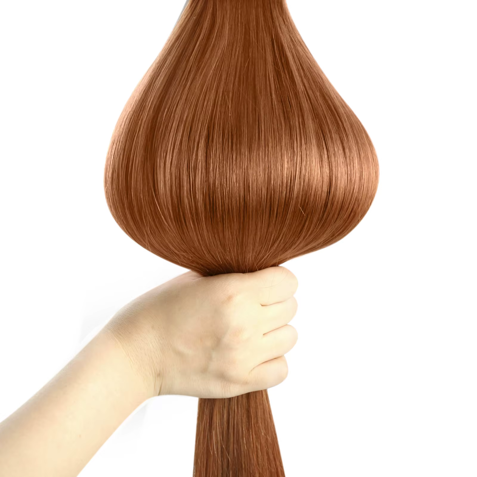 Ugeat-Extensions de cheveux humains à clipser