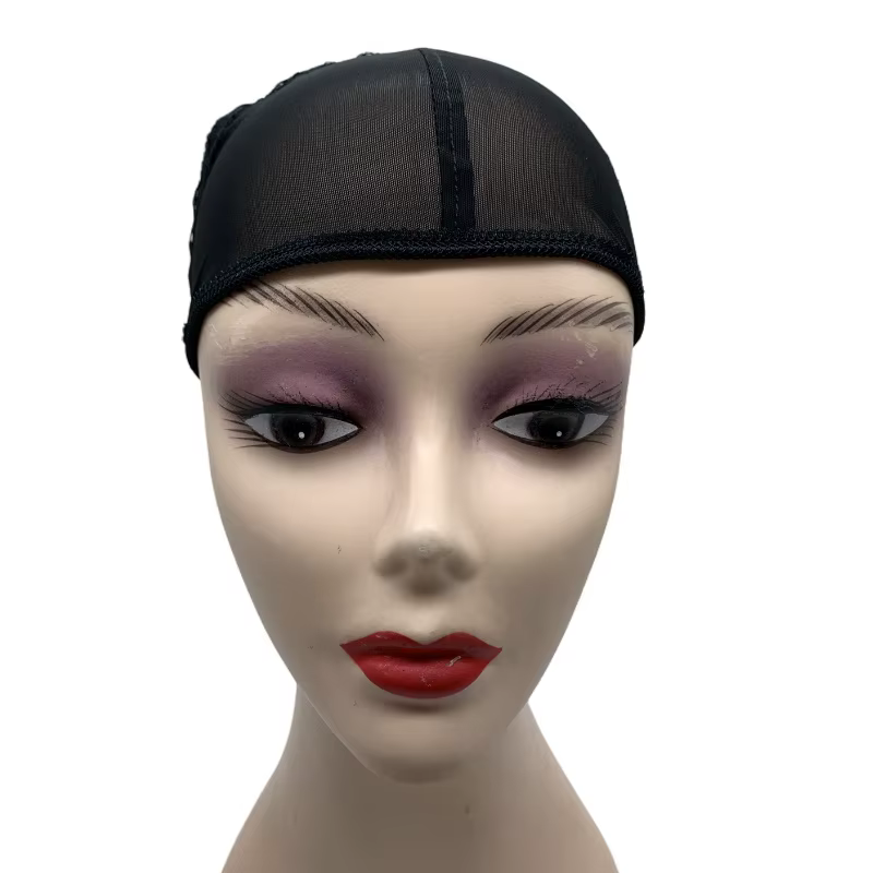 IRUIBEAUTY – bonnet de perruque demi-réglable en Nylon 3/4