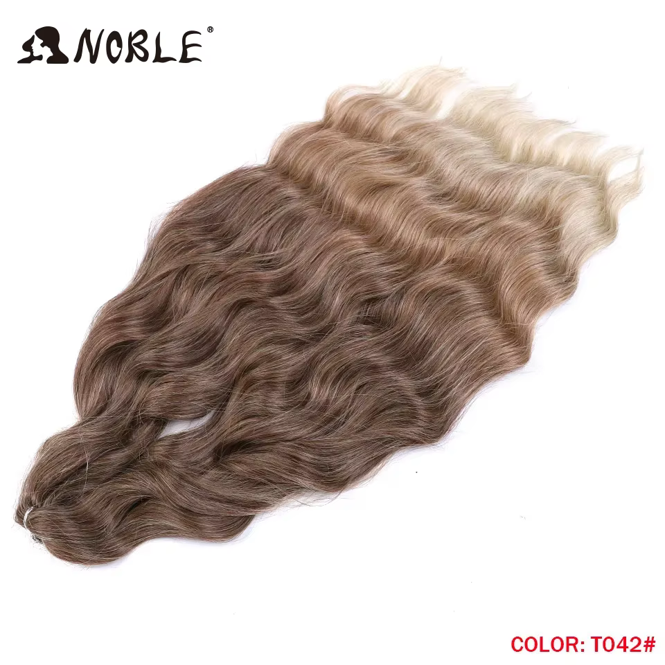 Extensions capillaires synthétiques Deep Wave 24 pouces-Noble