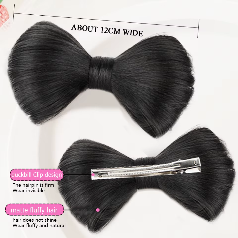 Pince à Cheveux Synthétique avec Nministériels d Papillon pour Chignon