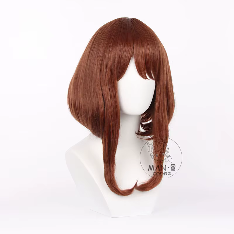 Perruque de cosplay My Hero Academy Uraraka Ochaco
