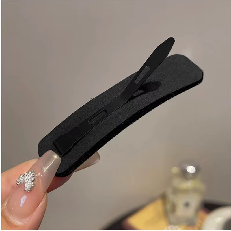 Pinces à cheveux en velours pour femmes
