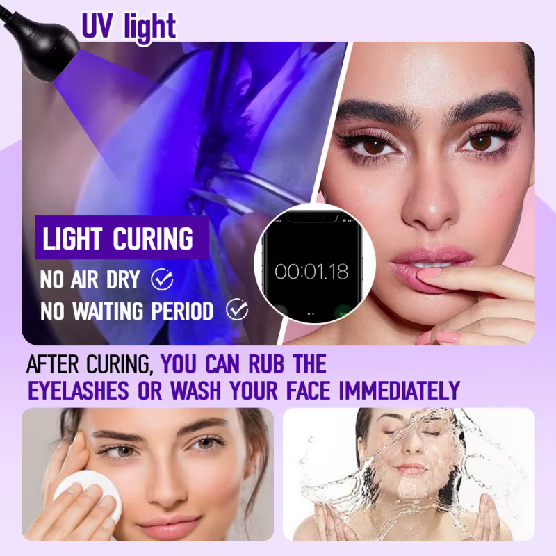 Colle UV pour extension de cils