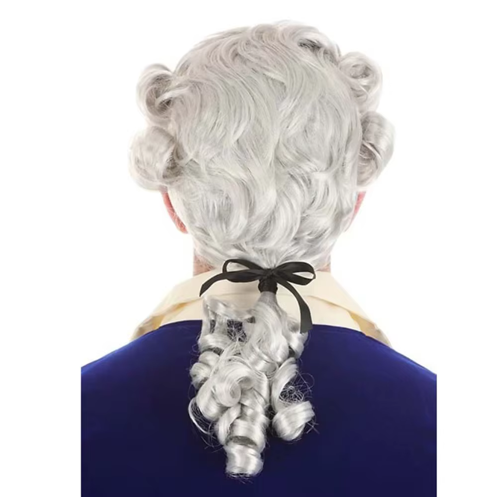 HAIRJOY – perruque synthétique américaine coloniale pour hommes
