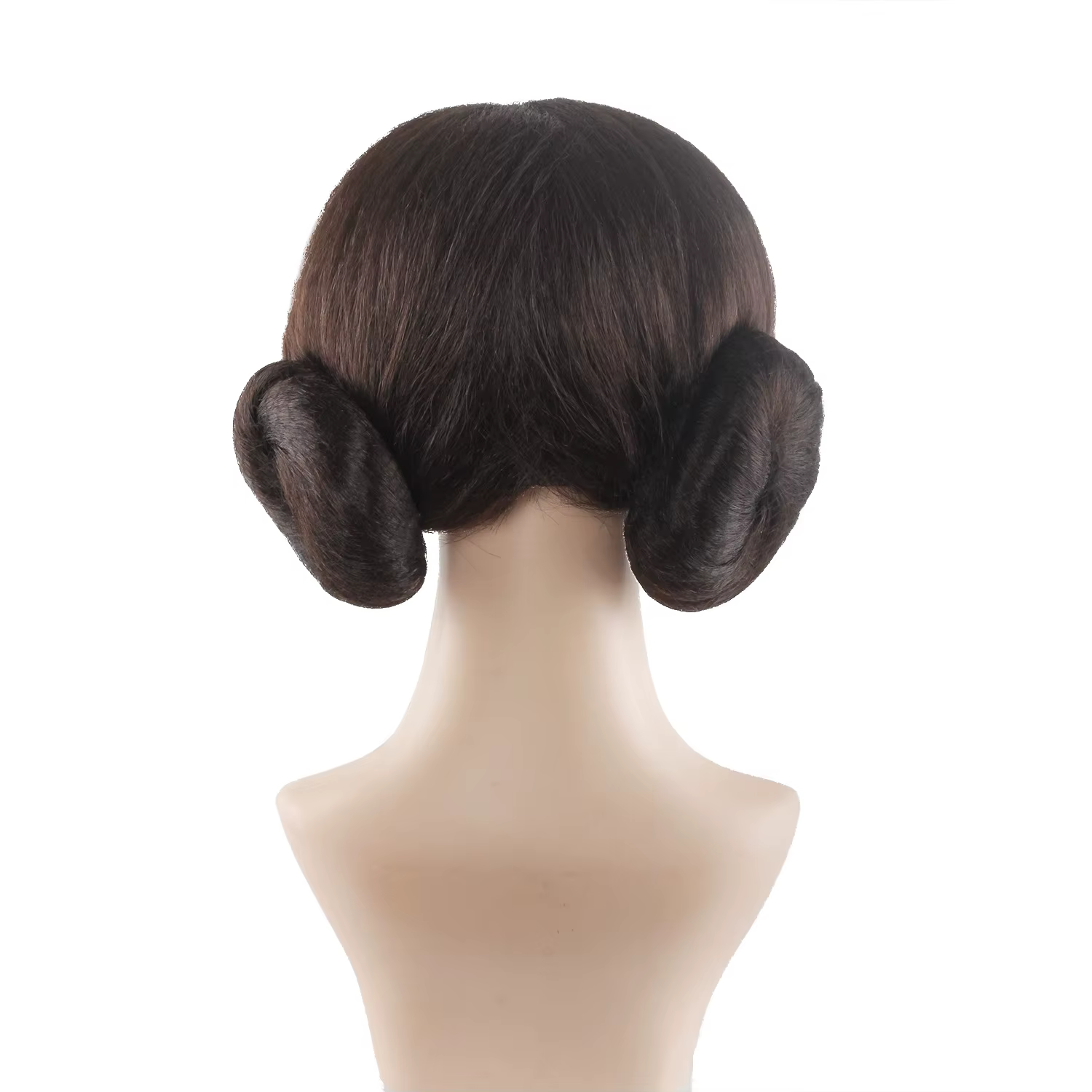 Leia Organa – perruque de Cosplay synthétique en Fiber chimique