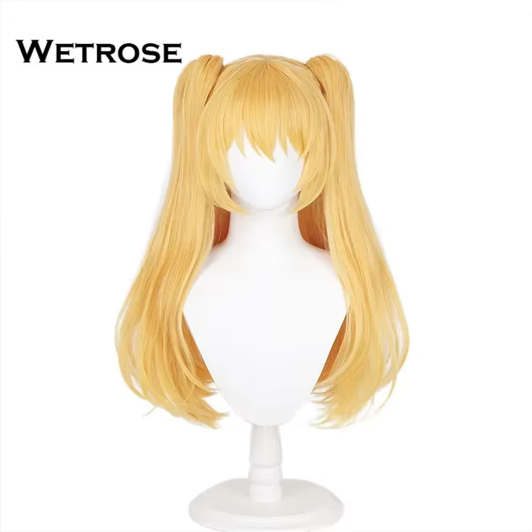 【Wetrose】Nigoriri Amano Lilysa Ririsa Lilyel Perruque Cosplay Ririeru Nitengo Jigen Séduction 2.5 Dimensionnelle Liliel Lilliel