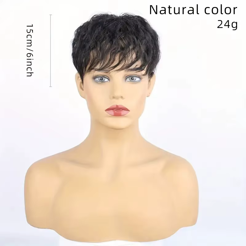Topper de cheveux humains pour femmes
