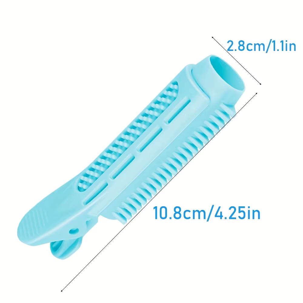 8 rouleaux à cheveux sans chaleur en spirale pour volume à la racine