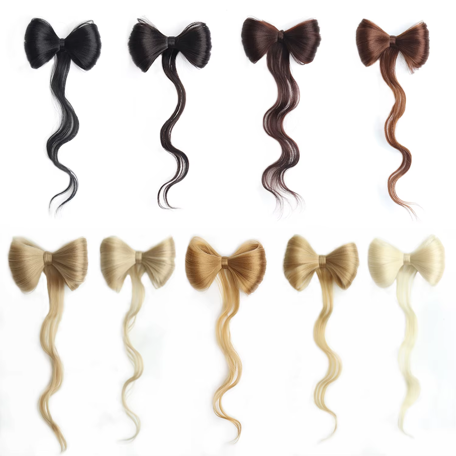 Chignon à nœud papillon