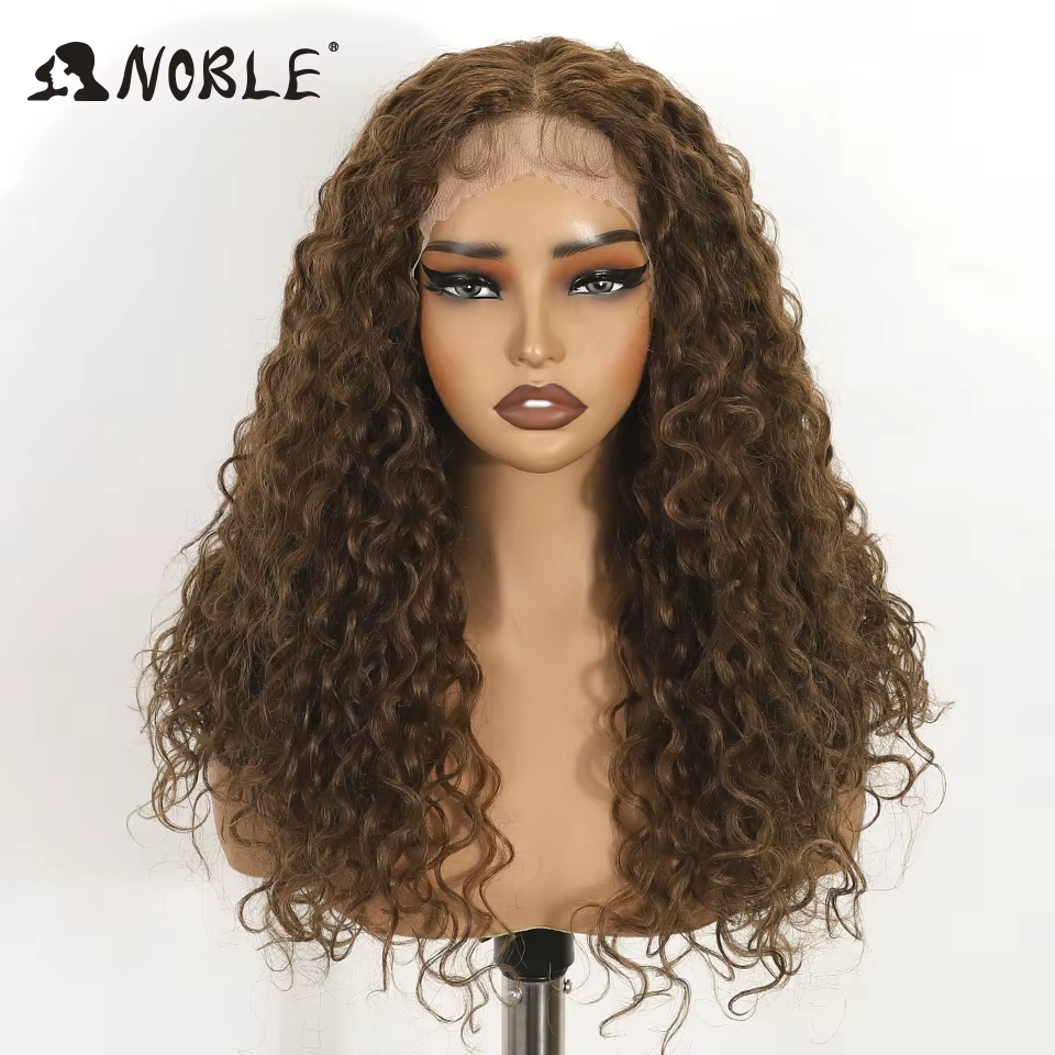 Perruque Lace Front Wig synthétique Noble 22 pouces